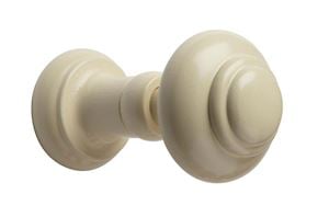 Rolls Woodline Wooden Curtain Holdback Cream - Thumbnail 1