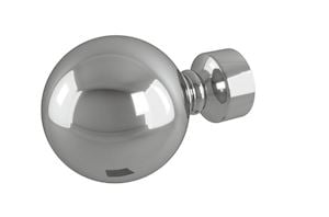 Rothley Eclipse 25mm Ball Finial Chrome