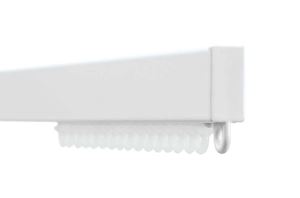 Silent Gliss 1080 White Uncorded Metal Curtain Track - Thumbnail 2