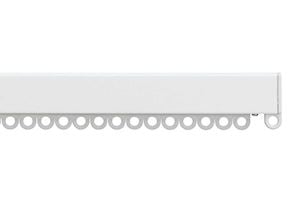 Silent Gliss 1080 White Uncorded Metal Curtain Track
