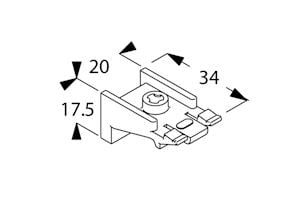 Silent Gliss 1090 Uncorded Aluminium Curtain Track - Thumbnail 3