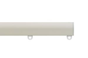 Silent Gliss 7610 30mm Metropole Flush End Cap Ecru Curtain Pole