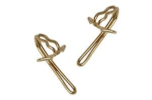 Curtain Hooks Brass