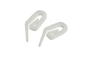 Curtain Hooks White