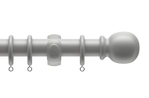 Speedy 28mm Victory Grey Wooden Curtain Pole