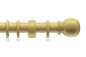 Speedy 28mm Victory Light Ash Wooden Curtain Pole