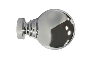 Speedy 35mm Globe Chrome Finial