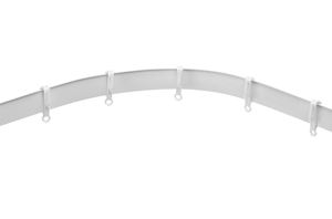 Swish Sologlyde Uncorded White Plastic Curtain Track - Thumbnail 2