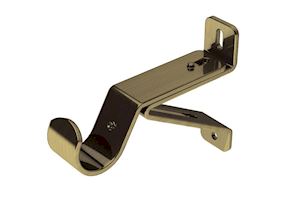 Swish 28mm Wall Fixed Bracket Antique Brass