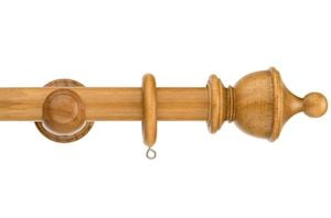 Swish 35mm Naturals Urn Aged Oak Wooden Curtain Pole