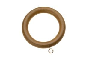 Swish 35mm Naturals Aged Oak Wooden Rings - Thumbnail 1