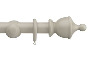 Swish 35mm Romantica April Cloud Urn Wooden Curtain Pole