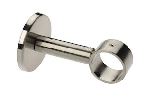 Swish Soho 28mm Extendable Bracket in Satin Steel - Thumbnail 1