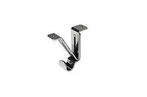 Swish 28mm Top Fix Bracket Satin Steel