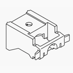 Ceiling/Top Fix - 3603/WH