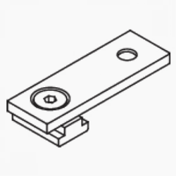 Ceiling/Top Fix Plate - 6151