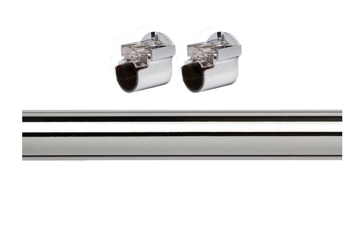 Speedy 35mm Recess Pole Chrome