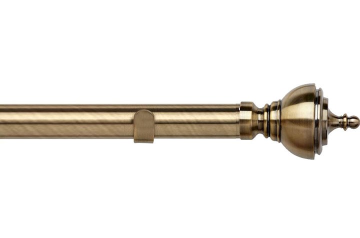 Speedy 28mm Vienna Eyelet Pole Antique Brass