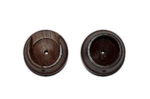 Rolls 28mm Woodline Dark Oak Recess Bracket