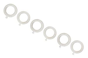 Laura Ashley Haywood 35mm White Wooden Rings