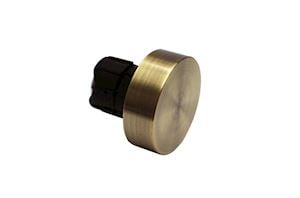 Speedy 28mm End Cap  Finial  Antique Brass